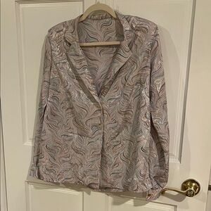 Swirl Patterned blouse skirt set